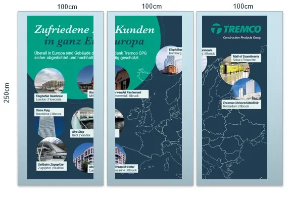 Tremco CPG – Referenzen Grafik