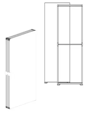 [359582] GO LIGHTBOX Tür 85cm